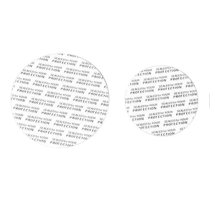 200pcs Pressure Sensitive Gasket Self Adhesive Bottle Cap Sealing Liner for Jars