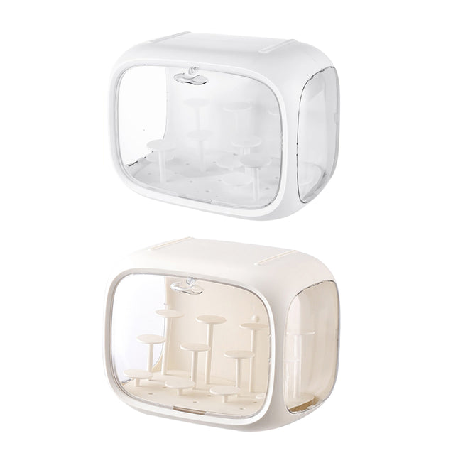 Doll Storage Box Display Rack Space Capsule For Doll Collection Organization