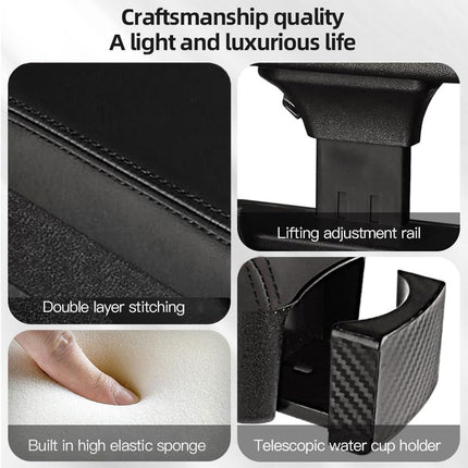 Multifunctional Armrest Storage Box Gap Organizer for Vehicle Interior Use