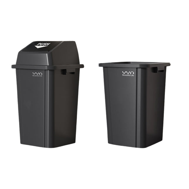 Outdoor Garbage Large Capacity 100L Trash Can Safe Reliable Durable with Handle