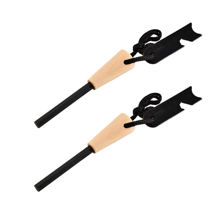 2PCS Outdoor Fire Starter Sticks High Quality Waterproof Emergency for Camping