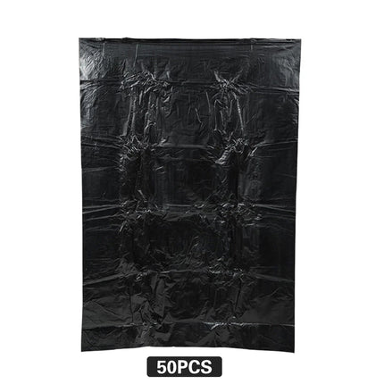50PCS Large Trash Bags 140cmx120cm Garbage Bags for Kitchen Home Use
