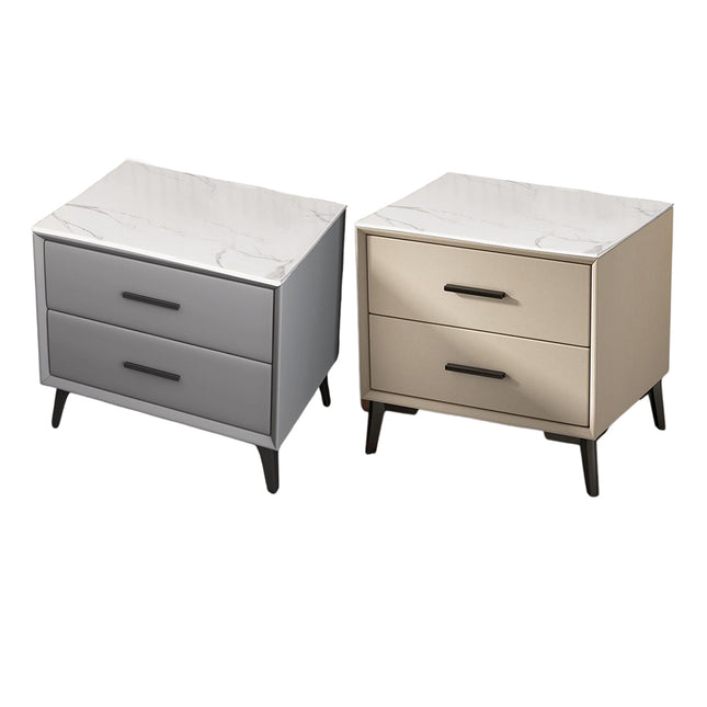 Bedside Cabinet Unit Modern Style Small Storage Cupboard for Bedroom Home