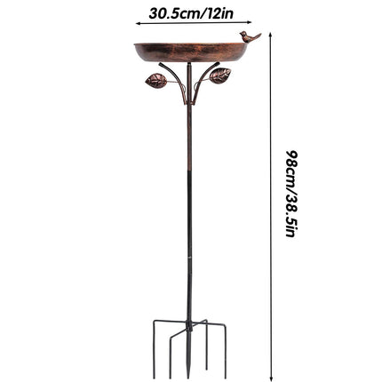 Outdoor Garden Bird Feeder Hanging Water Dispenser for Patio Balcony Wild Birds