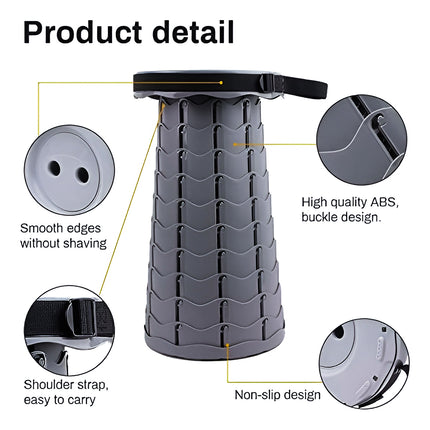 Portable Outdoor Travel Foldable Stool Camping Chair Lightweight Durable Use