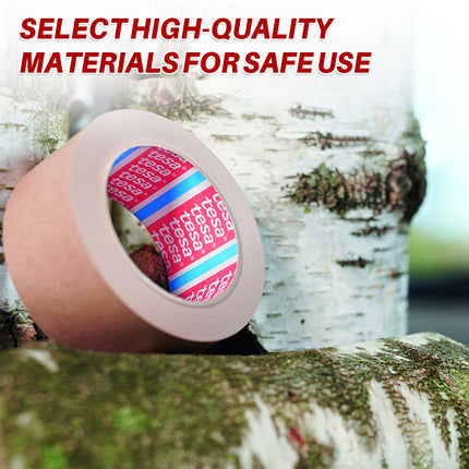 Silent Kraft Paper Carton Packing Tape Hand Tearable High Load