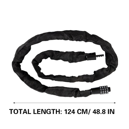 Heavy Duty Chain Lock Motorcycle Bicycle Security Anti Theft Lock For Bike