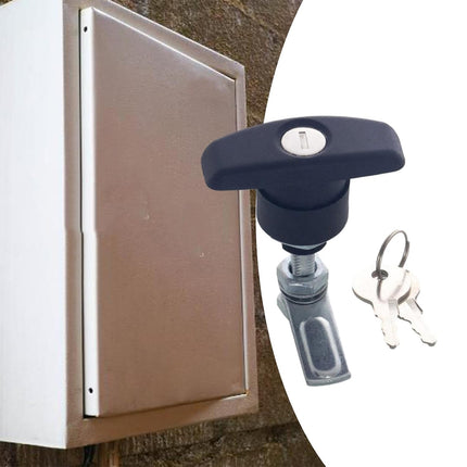 2PCS Cabinet Door Locks Latches for Distribution Box Cabinet Roller Shutter Use