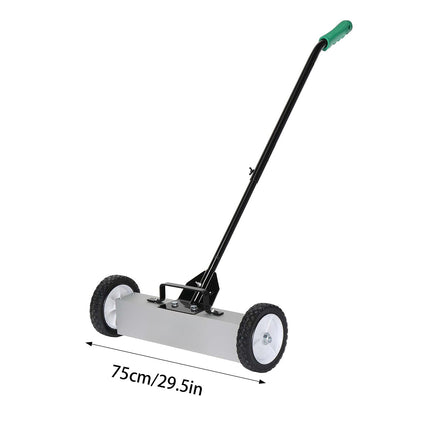 Rolling Magnetic Floor Sweeper 75cm Wide Quick Release