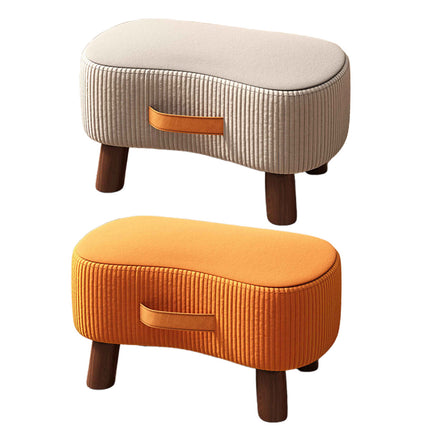 Small Stool for Home Simple Shoe Changing Low Seat Stool Wooden Household Use
