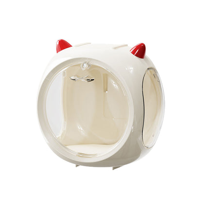 Space Capsule Storage Box Single Display Organizer for Figures and Dolls