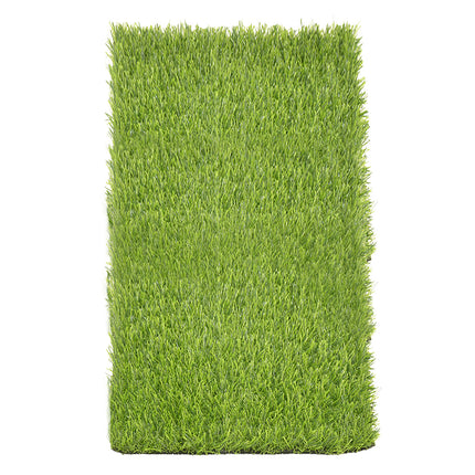 Artificial Synthetic Grass Lawn Realistic Fake Turf Garden Outdoor Decor Set