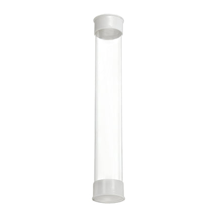 20PCS Transparent Plastic Packaging Tubes Durable for Oil Painting Artwork Use