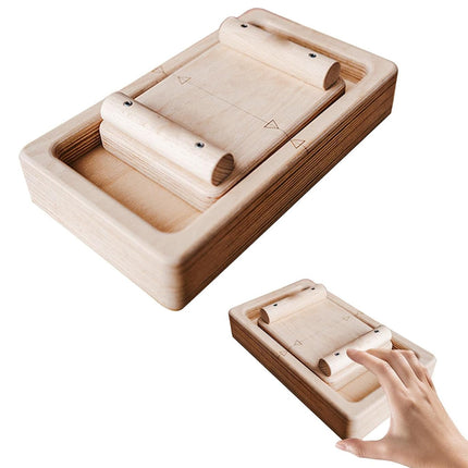 Wooden Finger Wrist Strength Trainer for Athletes Gamers Hand Grip Exercise