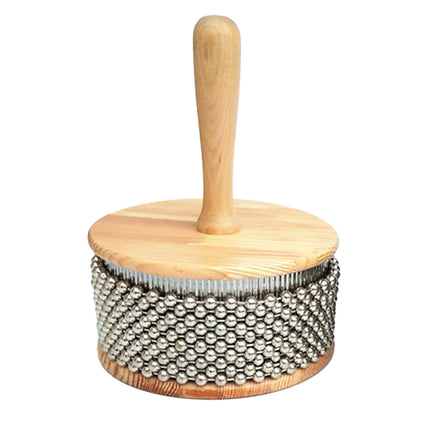Orff Percussion Instrument Cabasa Handheld Rhythm Cabasa Music Shaker Tool