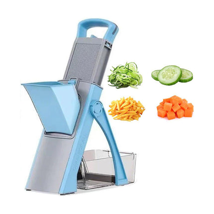Multi Functional Vegetable Cutter Mandoline Slicer Dicer Stainless Steel Blades