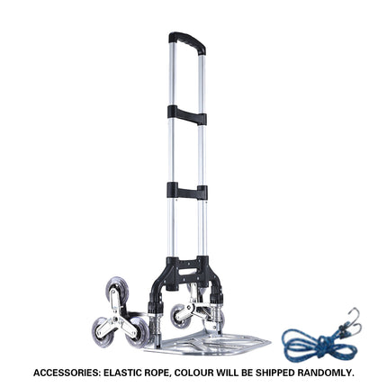 Folding Hand Truck Cart with Wear-Resistant Wheels Large Capacity Portable