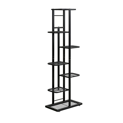7 Tier Metal Plant Stand Indoor Outdoor Vertical Garden Shelf Rack