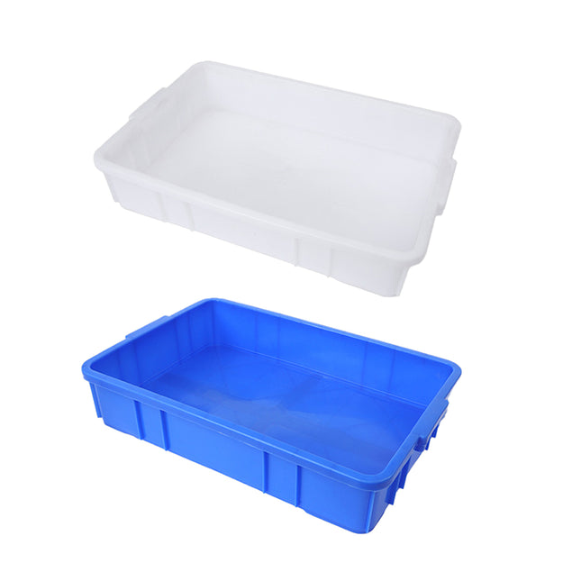 Rectangular Hardware Tool Box Large Capacity Storage Organizer for Garage Use