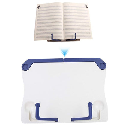 Lightweight Portable Adjustable Plastic Book Stand Music Sheet Holder 202x156mm