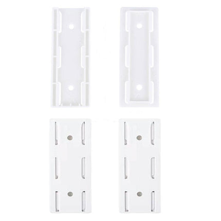 4Pcs Magic Power Strip Plug Holder Seamless Punch-Free Socket Sticker Wall Fixer