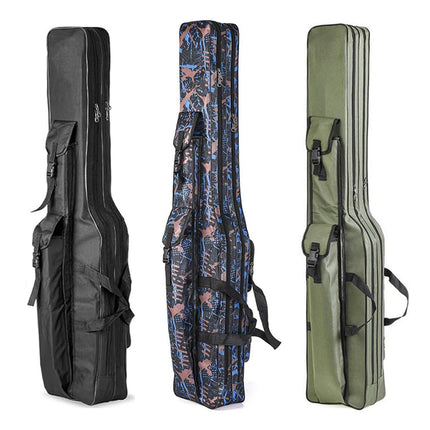130cm Big Belly Fishing Tackle Bag Rod Storage Carry Case Outdoor Fishing Bag