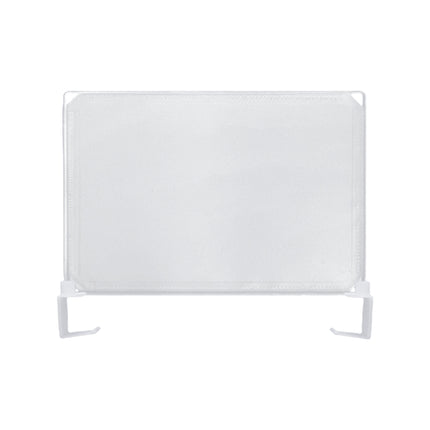 Shelf Dividers 5PCS White Snap On Partition 3 Sizes for Garage Warehouse Pantry