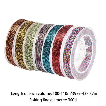 Fishing Rod Guide Ring Tying Line 100M Durable Wrapping Thread Fishing Tackle