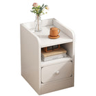 Ultra Narrow Bedside Table Storage Cabinet 30x30x50cm Bedroom Nightstand Drawer