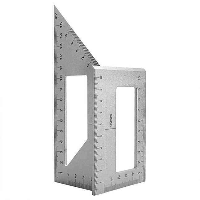 Right Angle Ruler Multifunctional Carpentry Tool Scribing Ruler Combination Tool