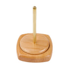 Solid Wood Rotatable Yarn Holder Durable for Knitting Crocheting Weaving Craft