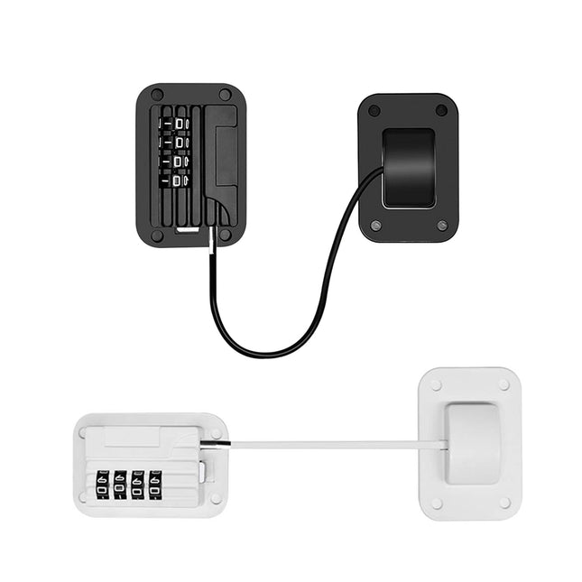 2 PCS Refrigerator Lock Fridge Cabinet Child Safety Childproof Window Door Locks