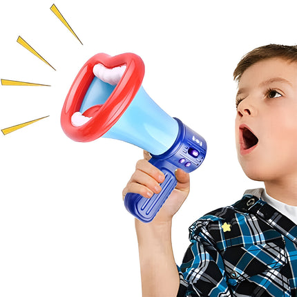 Funny Voice Changer Handheld Megaphone Upgraded Multi Channel Music Speaker Toy
