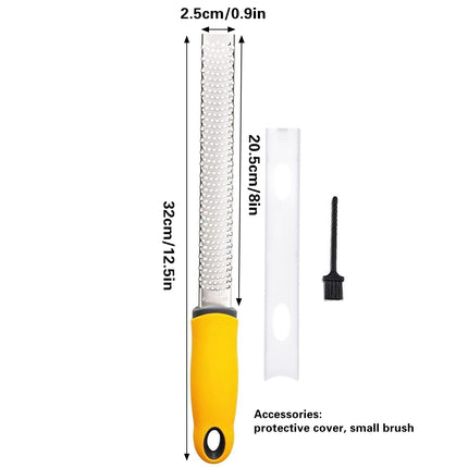 304 Stainless Steel Cheese Grater Sharp Blades Easy Clean For Cheese Butter