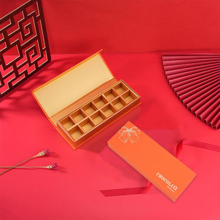 5pcs Flip-Top Chocolate Gift Boxes Or Special Occasions And Packaging Gifts