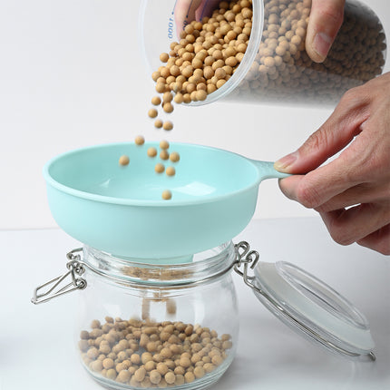 3 in 1 Multi Function Plastic Funnel Set Food Grade for Cooking Baking Liquid