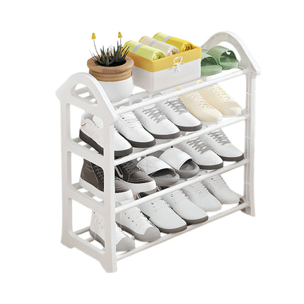 4 Tier Tree Shoe Rack Space Saving Organizer Stand for Entryway Hallway Storage