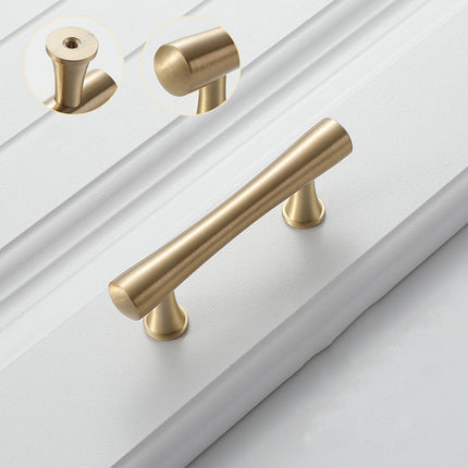 Cabinet Door Handle Set 3Sizes Black Drawer Wardrobe Pull Handle for Furniture