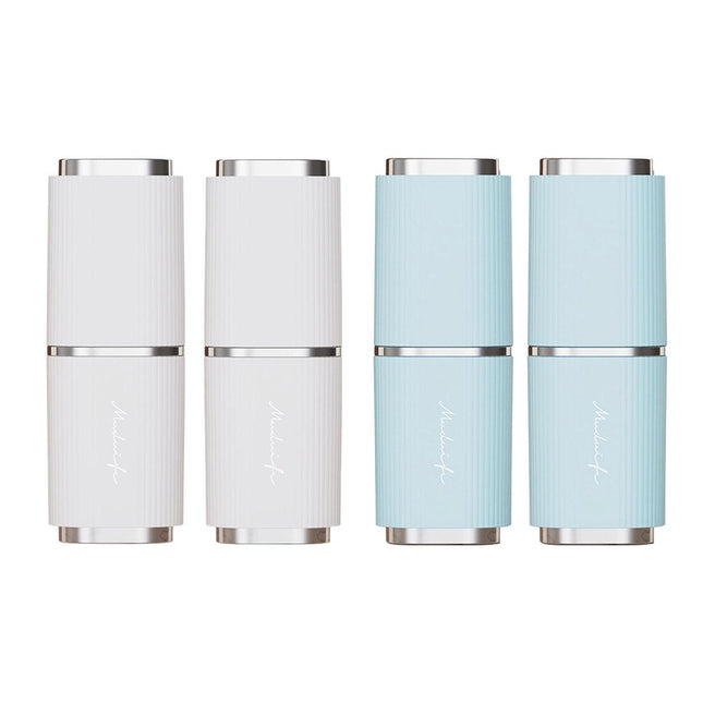 2pcs Travel Toiletry Cup Portable Mouthwash Cup with Lid Brushing Dental Storage