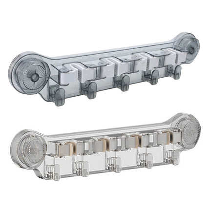 Wall-mounted Mop Fixing Rack Universal Model Strong Suction Cup Bathroom Rack