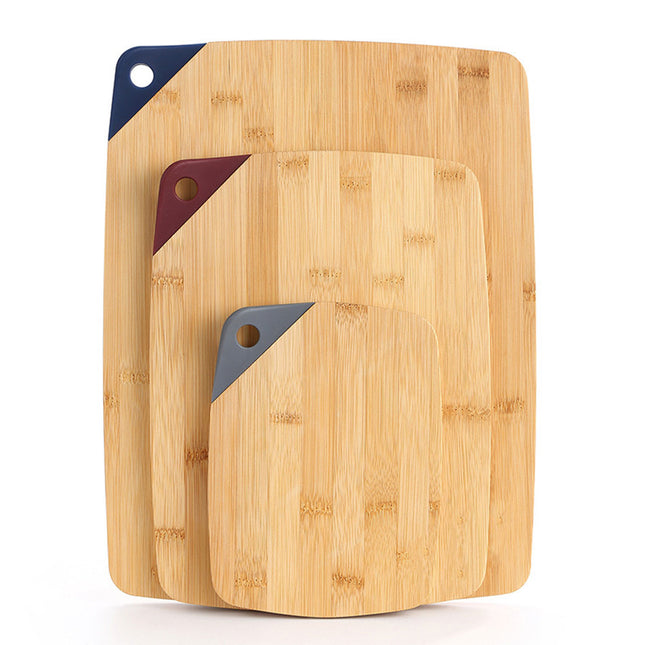 3PCS Bamboo Cutting Board Set Kitchen Chopping Boards Modern Household Cooking