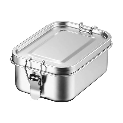 Stainless Steel Lunch Box Food Grade Portable Leakproof Durable Container