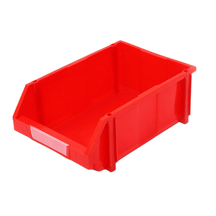 2 Pcs Thickened Slanted Plastic Storage Box for Screws Nuts Crafts Storage Use