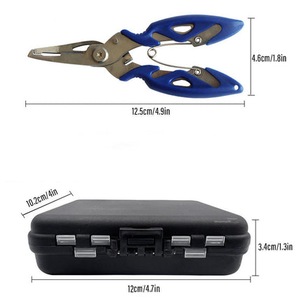 Fishing Accessory Tool Set Gear Kit for Fishing Rods Hooks Tackle Box Storage
