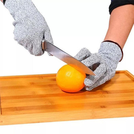 Cut Resistant Gloves Anti-Cutting Food Grade Level 5 Kitchen Butcher Protection - Aimall