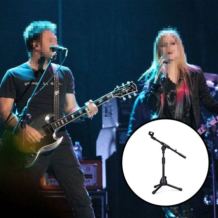 Pickup Microphone Stand Guitar Erhu Drum Band Child Mic Tripod Small Bracket