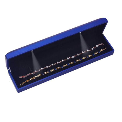 Creative LED Light Jewellery Storage Box Durable for Necklace Display