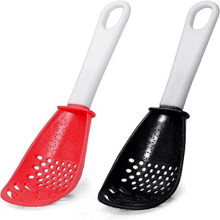 Multifunction Kitchen Cooking Spoon Tool Skimmer Garlic Press Potato Ricer Scoop - Aimall