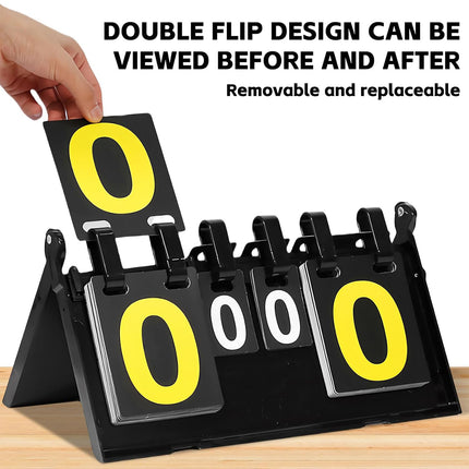 Competition Scoreboard Portable for Basketball Volleyball Sports Game Use