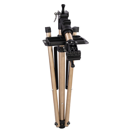 Foldable Aluminium Bike Repair Stand Champagne Gold